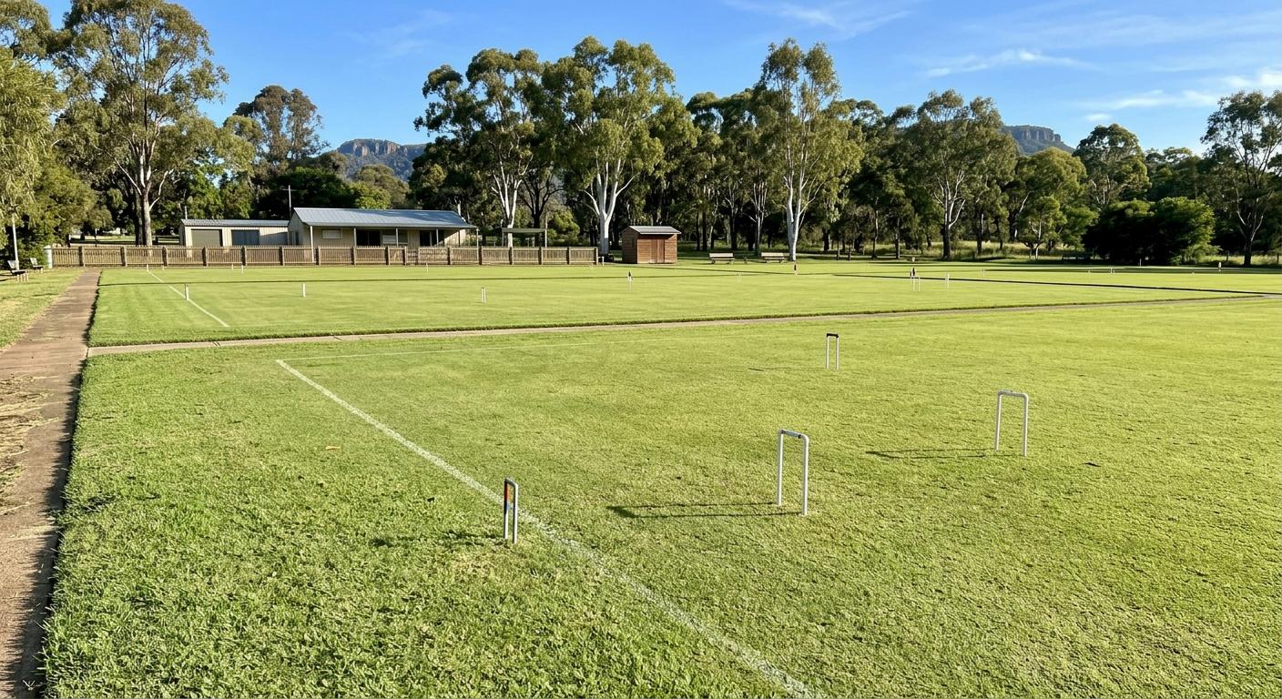 Ipswich Croquet Club lawn